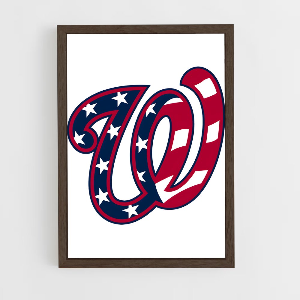 Poster Nationals en Action – affiche Baseball (vue 5)